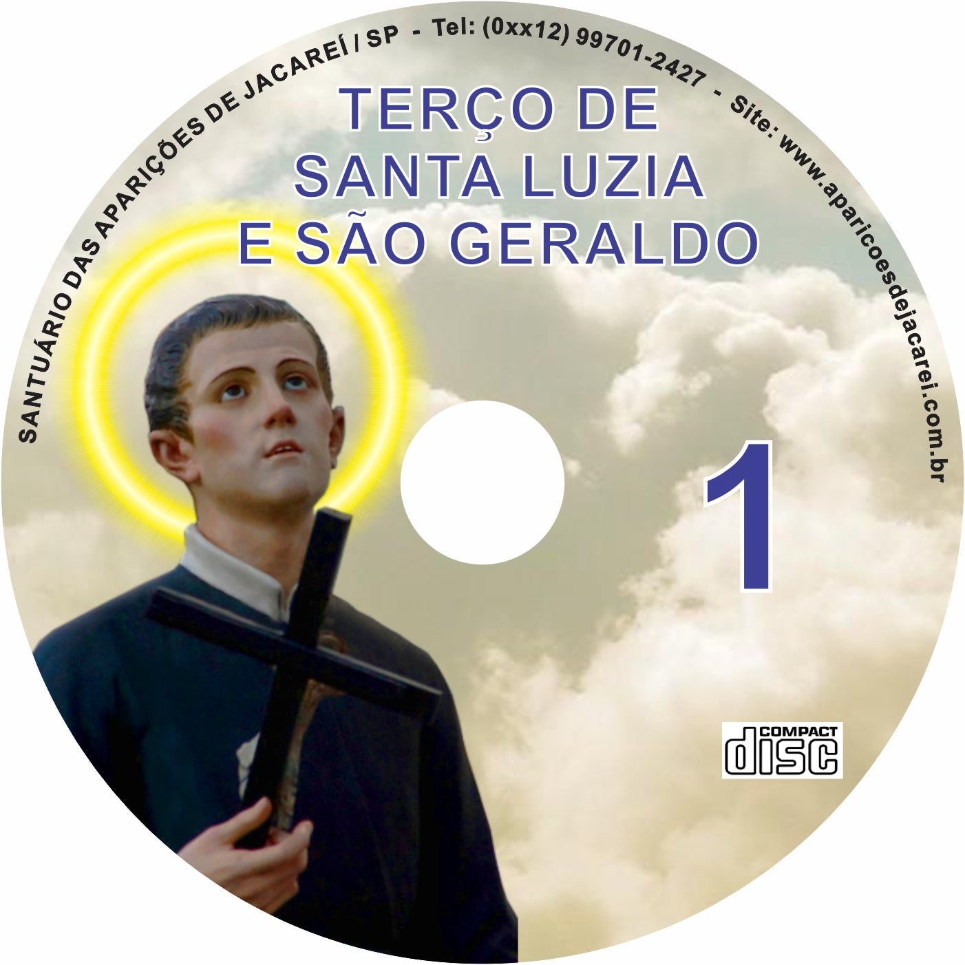 CD Terço de Santa Luzia e São Geraldo 1 CD Terço de Santa Luzia e São Geraldo 1